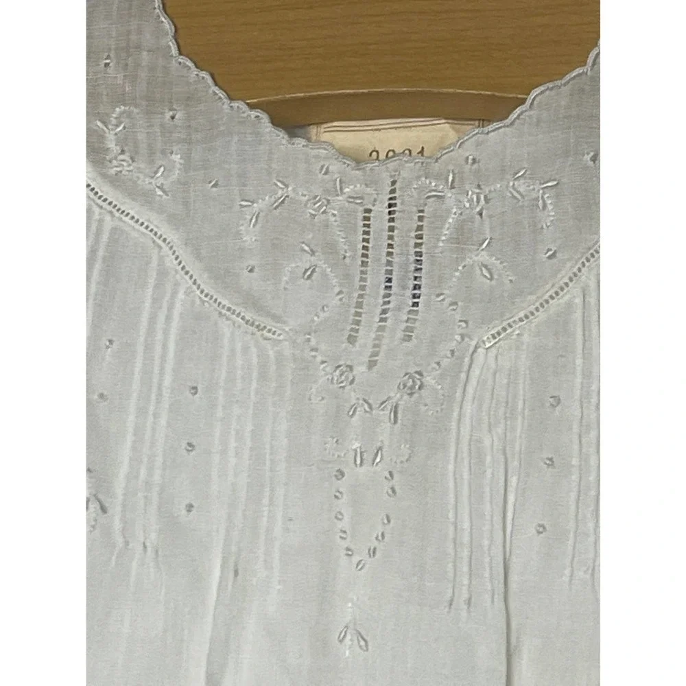 Vintage Victorian child’s handmade dress new old stock country farmhouse
